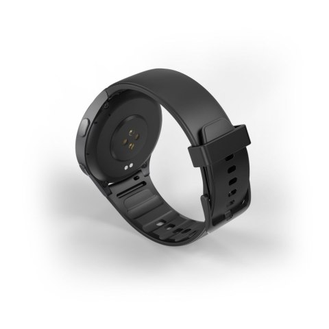Smartwatch Hama 8900 GPS AMOLED 1.43'' z paskiem silikonowym - czarny