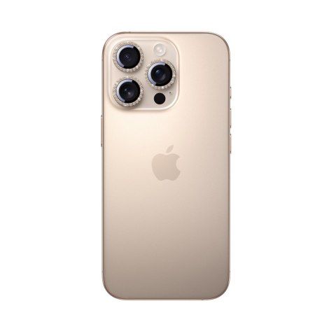 Szkło ochronne na obiektywy iPhone 16 Pro/16 Pro Max - brązowe Szkło ochronne na obiektywy iPhone 16 Pro/16 Pro Max - brązowe