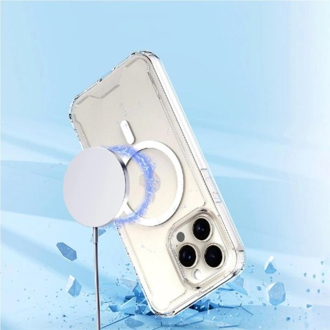 Etui case na Samsung Galaxy S24 FE Clear Corner Case MagSafe - przezroczyste Etui case na Samsung Galaxy S24 FE Clear Corner Case MagSafe - przezroczyste