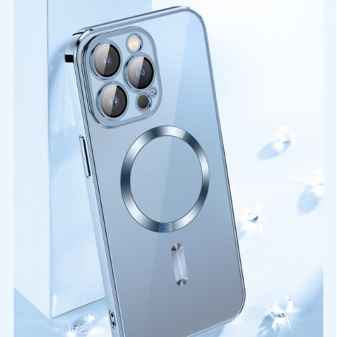 Etui case na Samsung Galaxy S24 FE Electroplated Magsafe - czarne Etui case na Samsung Galaxy S24 FE Electroplated Magsafe - czarne