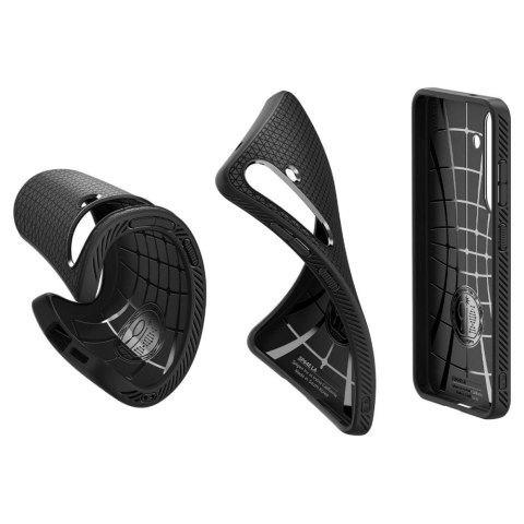 Etui na Samsung Galaxy S25 Liquid Air - czarny-mat Etui na Samsung Galaxy S25 Liquid Air - czarny-mat