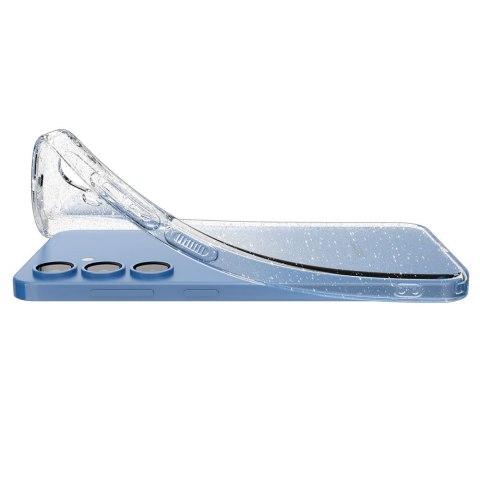 Etui na Samsung Galaxy S25 Liquid Crystal - brokatowo przezroczyste Etui na Samsung Galaxy S25 Liquid Crystal - brokatowo przezroczyste