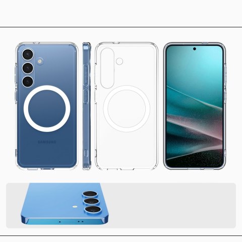 Etui na Samsung Galaxy S25+ Ultra Hybrid Mag - przezroczyste Etui na Samsung Galaxy S25+ Ultra Hybrid Mag - przezroczyste