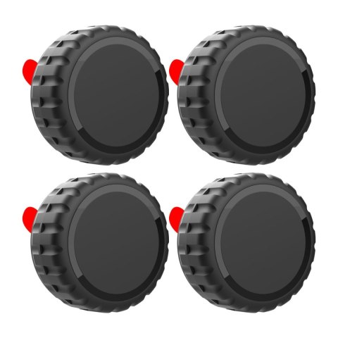 Etui na lokalizator Apple AirTag zakręcane wodoodporne samoprzylepne - 4 szt. Etui na lokalizator Apple AirTag zakręcane wodoodporne samoprzylepne - 4 szt.