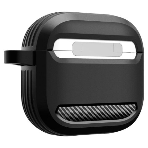 Etui na słuchawki AirPods 4 Rugged Armor- czarne Etui na słuchawki AirPods 4 Rugged Armor- czarne