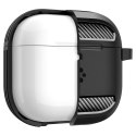 Etui na słuchawki AirPods 4 Rugged Armor- czarne Etui na słuchawki AirPods 4 Rugged Armor- czarne
