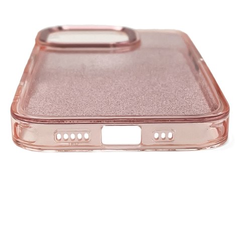 Etui ochronne na Samsung Galaxy S24 FE Glitter Case - różowe z brokatem Etui ochronne na Samsung Galaxy S24 FE Glitter Case - różowe z brokatem