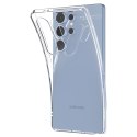 Etui pokrowiec na Samsung Galaxy S25 Ultra Liquid Crystal - przezroczyste