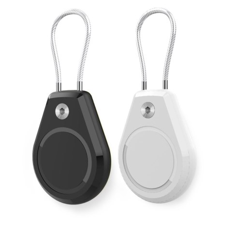 Etui wodoodporne na Apple AirTag ze stalową linką - 2 szt. Etui wodoodporne na Apple AirTag ze stalową linką - 2 szt.
