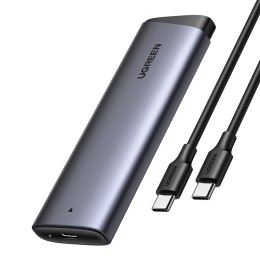 Obudowa na dysk M.2 NVMe PCIe SSD - srebrna