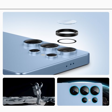 Osłona aparatu na Samsung Galaxy S25 Ultra czarna - 2 szt. Osłona aparatu na Samsung Galaxy S25 Ultra czarna - 2 szt.