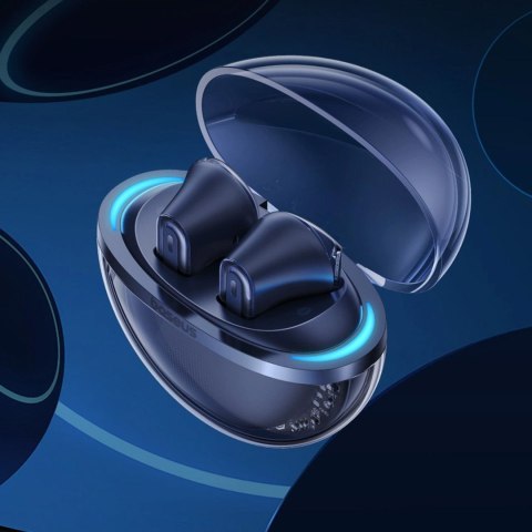 Słuchawki bezprzewodowe Bowie E5x TWS - niebieskie