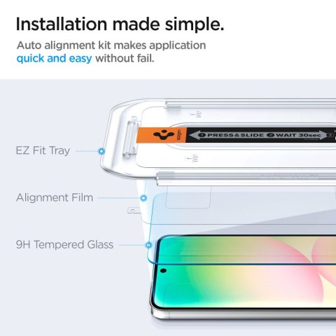 Szkło hartowane na ekran Samsung Galaxy S24 FE - 2 szt. Szkło hartowane na ekran Samsung Galaxy S24 FE - 2 szt.