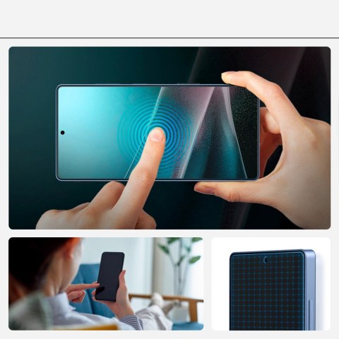 Szkło hybrydowe na Samsung Galaxy S25 Ultra Elite Shield EZ FIT - przezroczyste