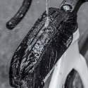 Torba rowerowa mocowana na ramę 0.9l - czarna Torba rowerowa mocowana na ramę 0.9l - czarna