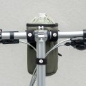 Torba turystyczna rowerowa na butelkę bidon z paskiem na ramię 1l - zielona Torba turystyczna rowerowa na butelkę bidon z paskiem na ramię 1l - zielona