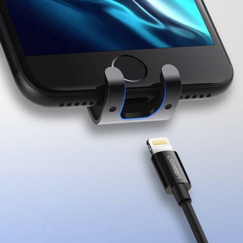 Uchwyt samochodowy grawitacyjny do smartfona na kratkę nawiewu - czarny Uchwyt samochodowy grawitacyjny do smartfona na kratkę nawiewu - czarny