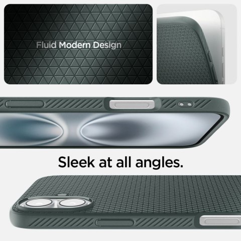 Etui case na iPhone 16 Liquid Air - zielone Etui case na iPhone 16 Liquid Air - zielone