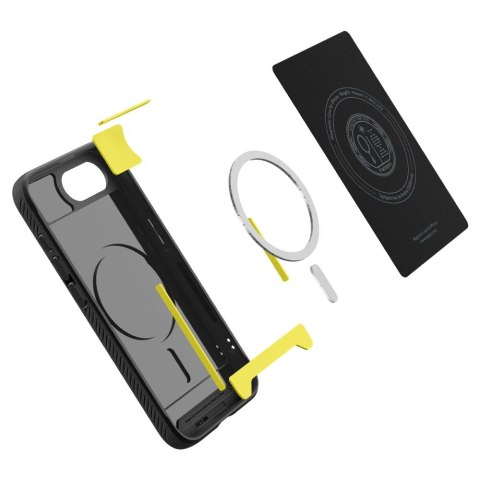 Etui case na iPhone 16e Rugged Armor MagSafe - czarne