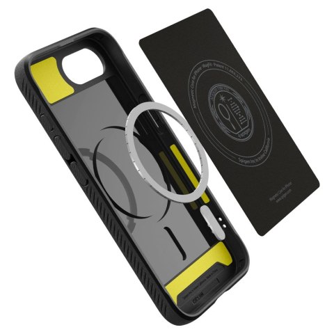 Etui case na iPhone 16e Rugged Armor MagSafe - czarne