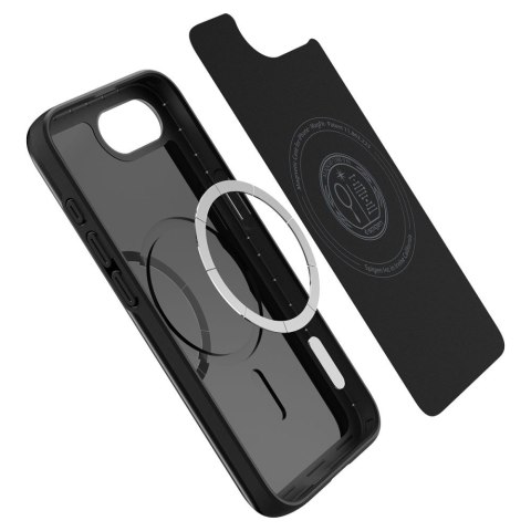 Etui case na iPhone 16e Thin Fit Mag - czarne Etui case na iPhone 16e Thin Fit Mag - czarne
