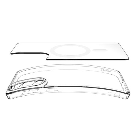 Etui na Samsung Galaxy S25 Edge Ultra Hybrid Mag z MagSafe - przezroczyste Etui na Samsung Galaxy S25 Edge Ultra Hybrid Mag z MagSafe - przezroczyste