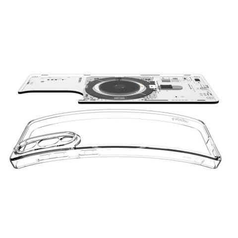 Etui na Samsung Galaxy S25 Edge z nadrukiem Ultra Hybrid Mag z MagSafe - przezroczyste Etui na Samsung Galaxy S25 Edge z nadrukiem Ultra Hybrid Mag z MagSafe - przezroczyste