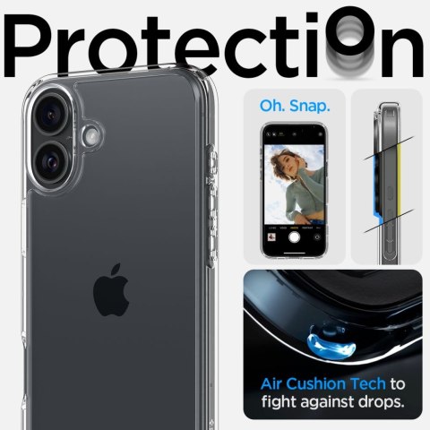 Etui ochronne na iPhone 16 Plus Ultra Hybrid - przezroczyste Etui ochronne na iPhone 16 Plus Ultra Hybrid - przezroczyste