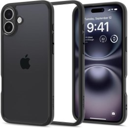 Etui ochronne na iPhone 16 Ultra Hybrid - przezroczysto czarne