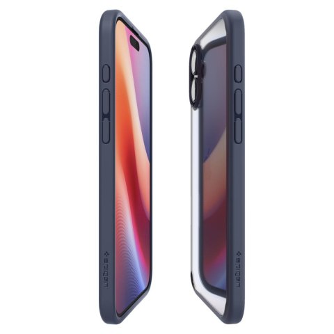 Etui ochronne na iPhone 16 Ultra Hybrid - przezroczysto niebieskie Etui ochronne na iPhone 16 Ultra Hybrid - przezroczysto niebieskie