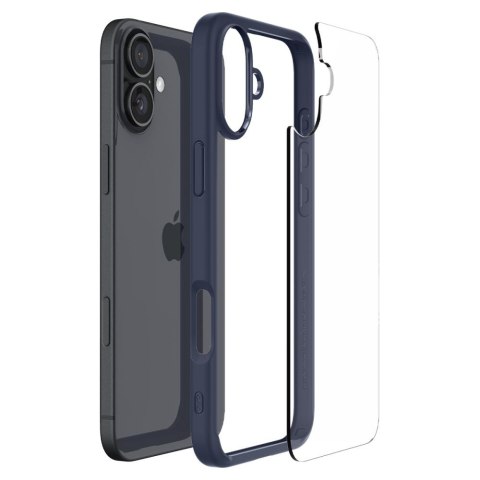 Etui ochronne na iPhone 16 Ultra Hybrid - przezroczysto niebieskie Etui ochronne na iPhone 16 Ultra Hybrid - przezroczysto niebieskie