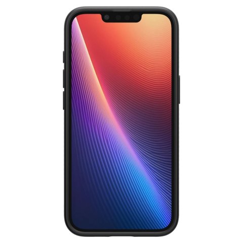 Etui ochronne na iPhone 16e Spigen Liquid Air - czarny mat Etui ochronne na iPhone 16e Spigen Liquid Air - czarny mat