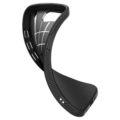 Etui ochronne na iPhone 16e Spigen Liquid Air - czarny mat Etui ochronne na iPhone 16e Spigen Liquid Air - czarny mat