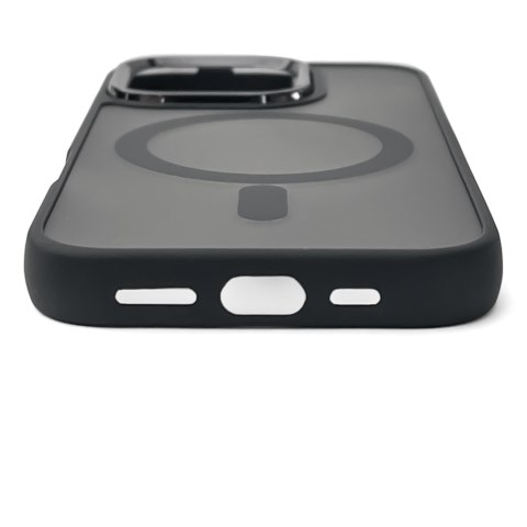 Etui plecki na Samsung Galaxy S25 Fashion Case MagSafe - czarne Etui plecki na Samsung Galaxy S25 Fashion Case MagSafe - czarne