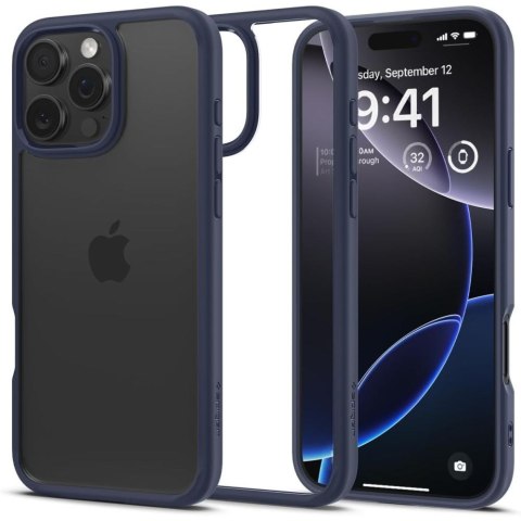 Etui plecki na iPhone 16 Pro Ultra Hybrid - niebieskie Etui plecki na iPhone 16 Pro Ultra Hybrid - niebieskie