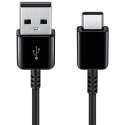 Kabel przewód Samsung USB-A - USB-C 0.8m - czarny Kabel przewód Samsung USB-A - USB-C 0.8m - czarny