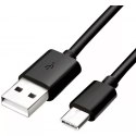 Kabel przewód Samsung USB-A - USB-C 1.5m - czarny Kabel przewód Samsung USB-A - USB-C 1.5m - czarny