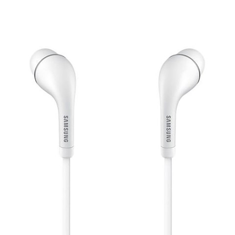 Słuchawki przewodowe mini jack 3.5mm Stereo Hi-Fi Samsung - białe Słuchawki przewodowe mini jack 3.5mm Stereo Hi-Fi Samsung - białe