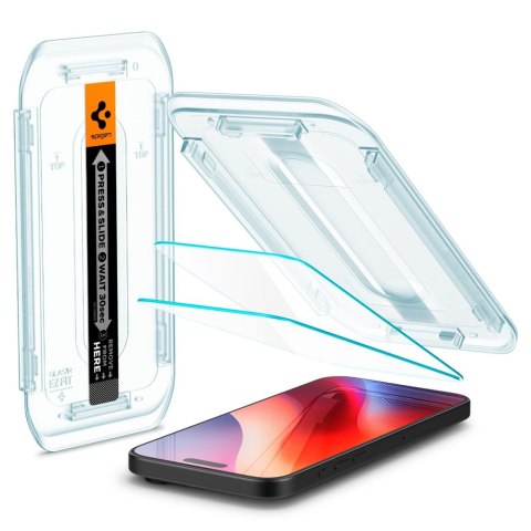 Szkło hartowane na iPhone 16 Pro Glas.tR EZ Fit - 2 szt. Szkło hartowane na iPhone 16 Pro Glas.tR EZ Fit - 2 szt.