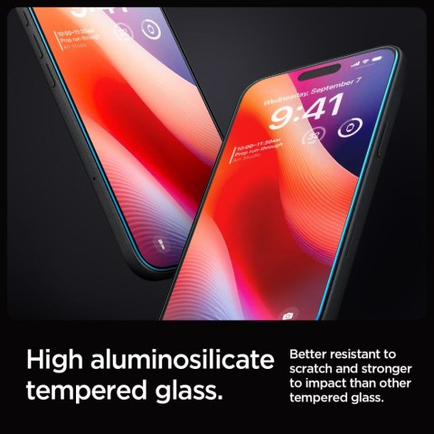 Szkło hartowane na iPhone 16 Pro Glas.tR EZ Fit - 2 szt. Szkło hartowane na iPhone 16 Pro Glas.tR EZ Fit - 2 szt.