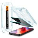 Szkło hartowane na iPhone 16 Pro Glas.tR EZ Fit Privacy - 2 szt. Szkło hartowane na iPhone 16 Pro Glas.tR EZ Fit Privacy - 2 szt.