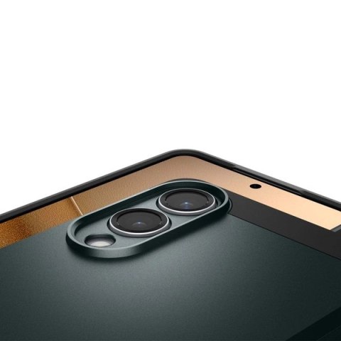 Etui case na Samsung Galaxy S25 Edge Tough Armor MagSafe - zielono-czarne Etui case na Samsung Galaxy S25 Edge Tough Armor MagSafe - zielono-czarne