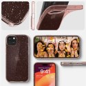 Etui case na iPhone 15 Plus Liquid Crystal Glitter - różowo przezroczyste Etui case na iPhone 15 Plus Liquid Crystal Glitter - różowo przezroczyste