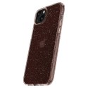 Etui case na iPhone 15 Plus Liquid Crystal Glitter - różowo przezroczyste Etui case na iPhone 15 Plus Liquid Crystal Glitter - różowo przezroczyste