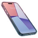 Etui case na iPhone 15 Pro Liquid Crystal - różowo niebieskie Etui case na iPhone 15 Pro Liquid Crystal - różowo niebieskie
