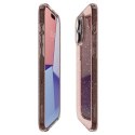 Etui case na iPhone 15 Pro Max Liquid Crystal Glitter - różowo przezroczyste Etui case na iPhone 15 Pro Max Liquid Crystal Glitter - różowo przezroczyste