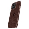 Etui case na iPhone 15 Pro Max Liquid Crystal Glitter - różowo przezroczyste Etui case na iPhone 15 Pro Max Liquid Crystal Glitter - różowo przezroczyste