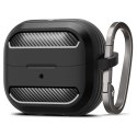 Etui na słuchawki Samsung Galaxy Buds 3 / 3 Pro Rugged Armor- czarne Etui na słuchawki Samsung Galaxy Buds 3 / 3 Pro Rugged Armor- czarne