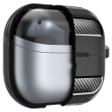 Etui na słuchawki Samsung Galaxy Buds 3 / 3 Pro Rugged Armor- czarne Etui na słuchawki Samsung Galaxy Buds 3 / 3 Pro Rugged Armor- czarne