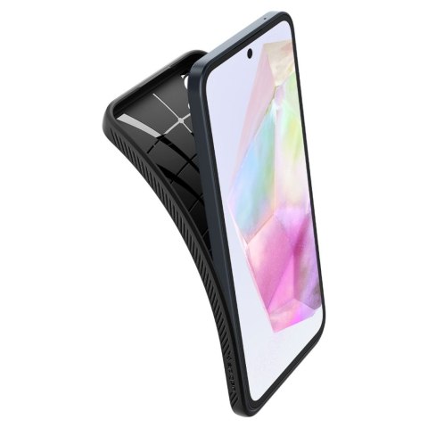 Etui ochronne na Samsung Galaxy A35 5G Liquid Air - czarny mat Etui ochronne na Samsung Galaxy A35 5G Liquid Air - czarny mat